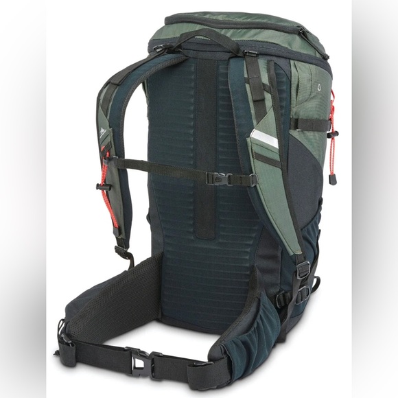 High Sierra Pathway 2.0 45L Backpack Hiking Camping Forest Green Black NEW - Picture 2 of 13